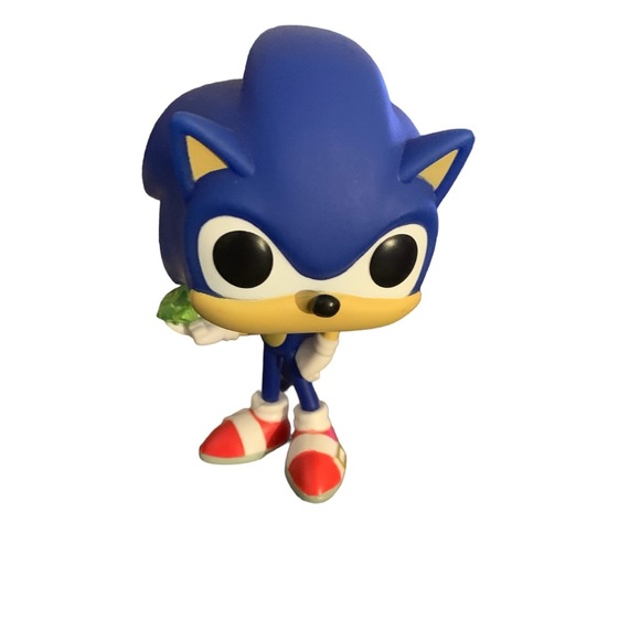Sonic With Green Gemstone Funkopop - Picture 1 of 4